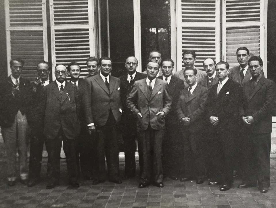 Membres du CNR après la Libération de Paris en septembre 1944