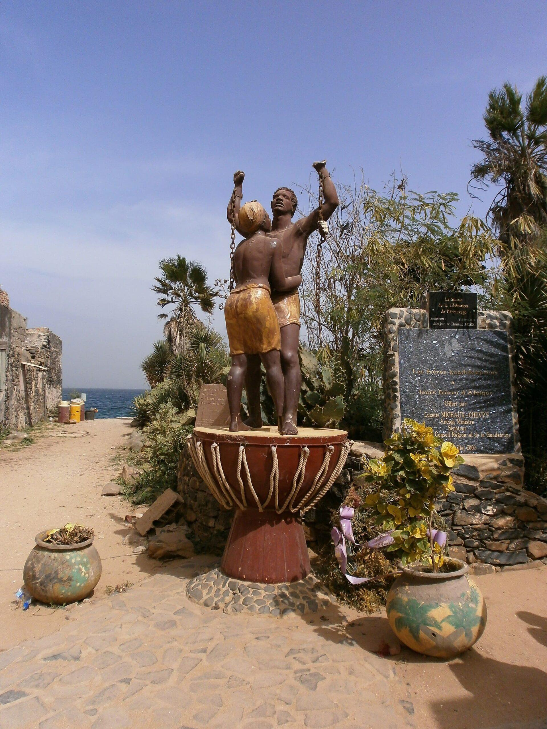Monument commémorant l’abolition de l’esclavage sur l’île de Gorée