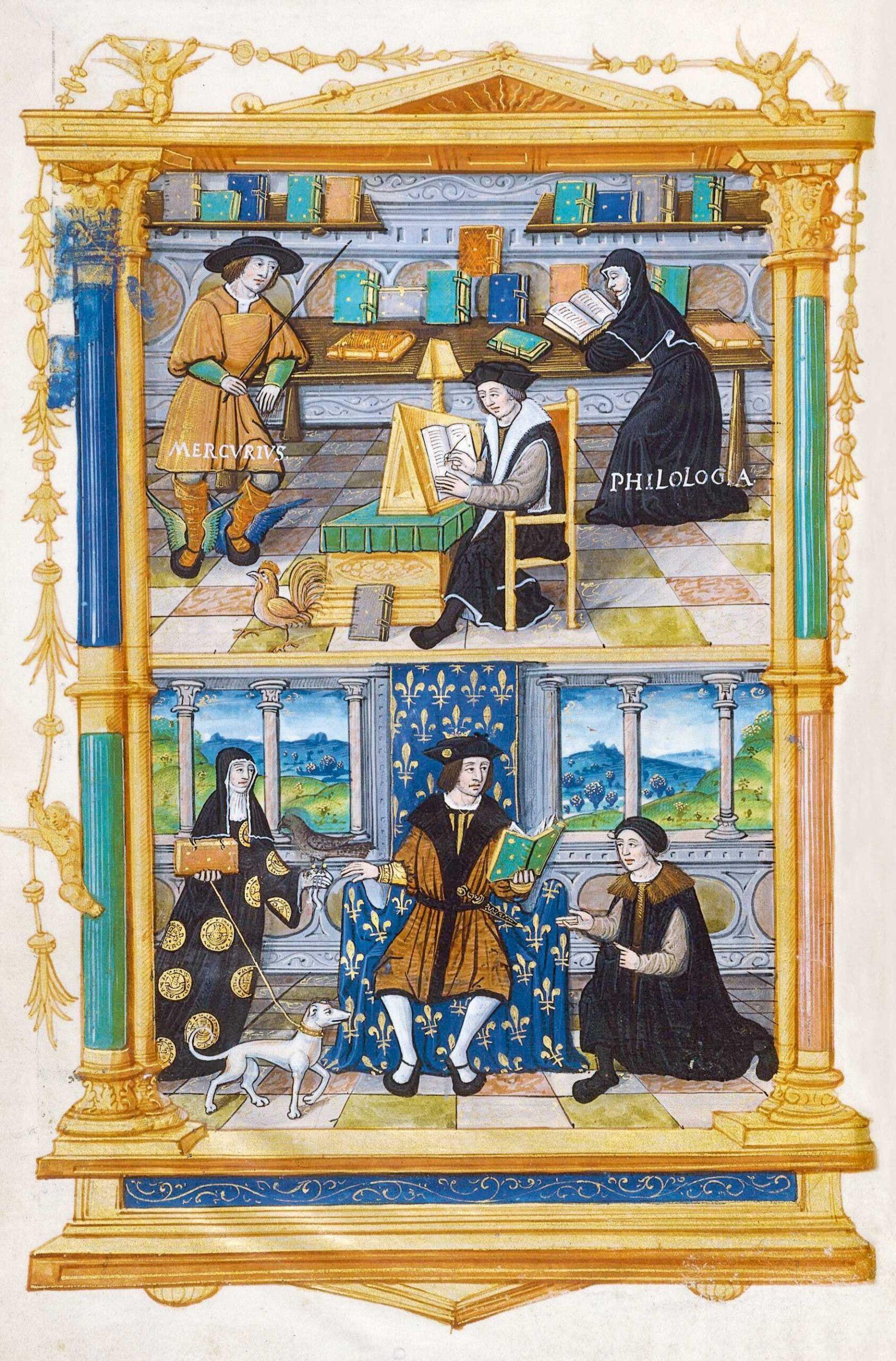 Guillaume Budé travaillant pour François Ier