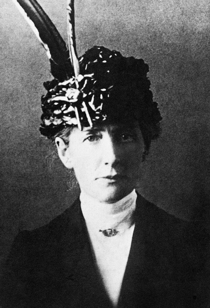 Portrait d’Édith Cavell, infirmière britannique fusillée par les Allemands en 1915