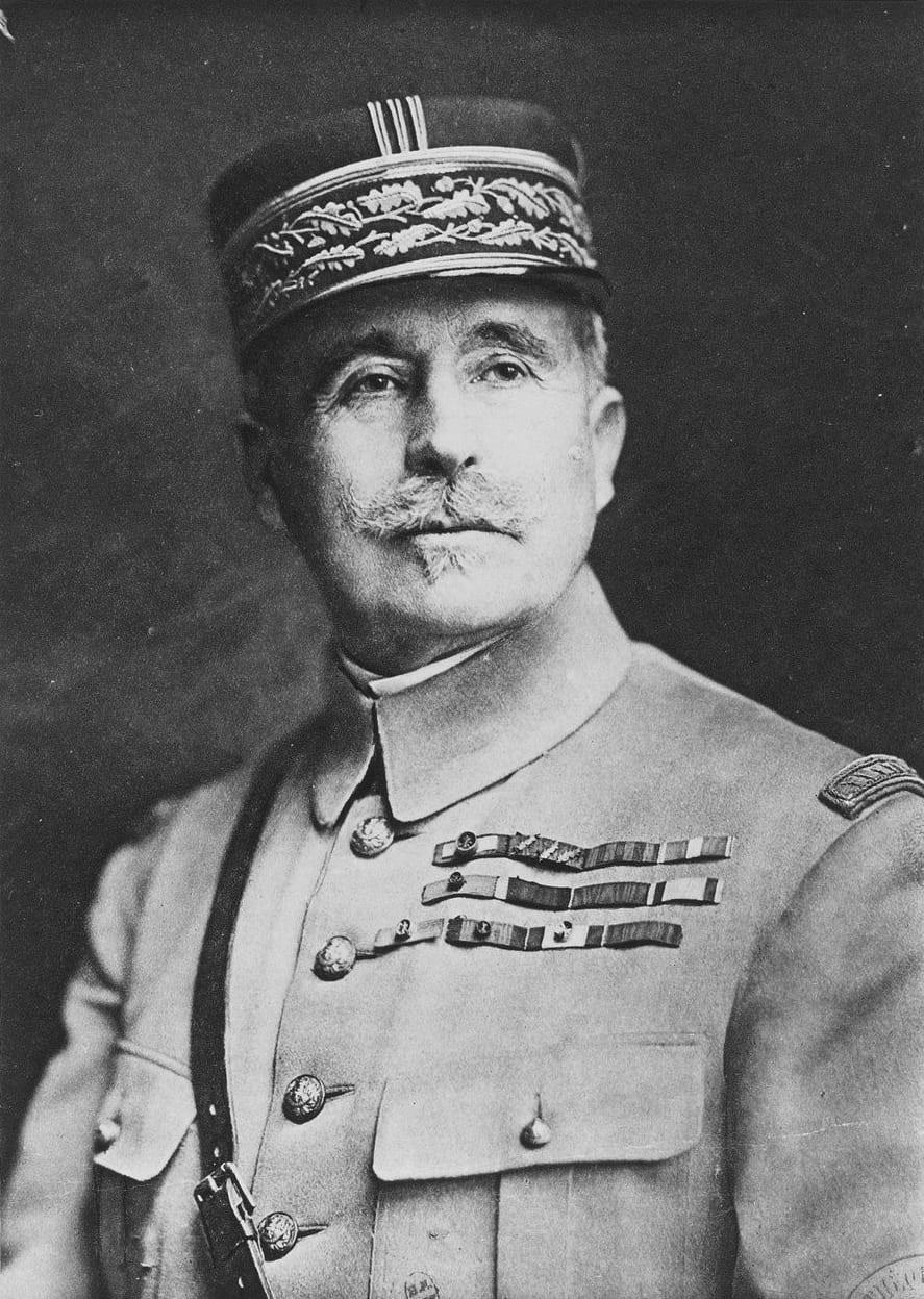 Portrait du général Robert Nivelle, commandant en chef en 1917